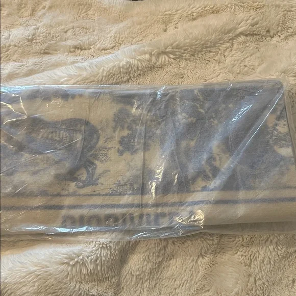 Dior Blue and Cream GWP Tote new in package - Picture 3 of 4